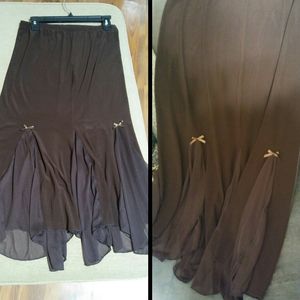 Thinning out my closet- Brown Skirt